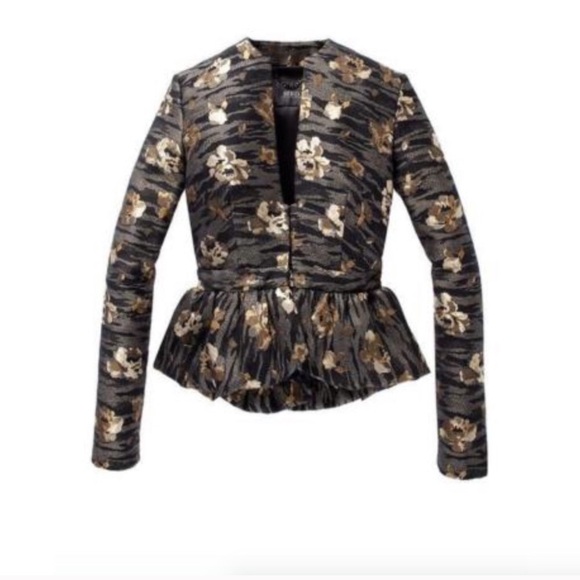 Bird by Juicy Couture Jackets & Blazers - Bird by Juicy Courture Joni floraljacquard blazer